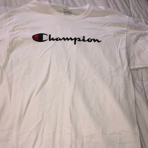 White Champion Shirt ( Never Worn )